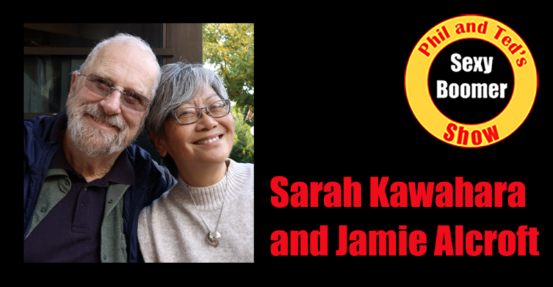 Sarah Kawahara and Jamie Alcroft